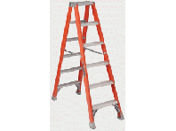 Louisville Fiberglass Twin Stepladder