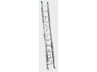 Louisville Commercial Aluminum Extension Ladder