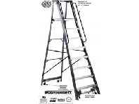 Louisville Aluminum Stockmaster Platform Ladder