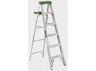 Louisville Victor Aluminum Step Ladder