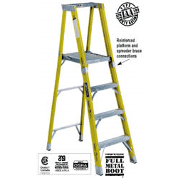 Rhino 375™ Platform Ladder 8'