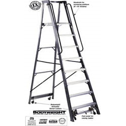 Stockmaster™ Mobile Platform Ladder  8'